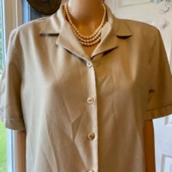 VTG Y2K Alfred Dunner Floral Embroidery Button Up Shirt Women Plus Size 16 - Picture 5 of 6